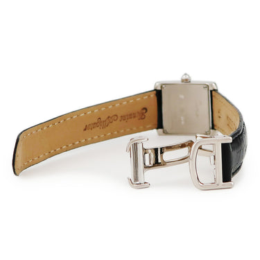 腕時計 カルティエ Cartier タンクフランセーズ SM 2517 WE102631 クオーツ レディース K18WG無垢 純正ダイヤ ダブルC クォーツ