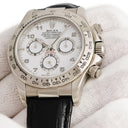 腕時計 ロレックス ROLEX コスモグラフ デイトナ 116519 K番 自動巻き メンズ OH済 K番 K18WG無垢 ホワイト クロノグラフ タキメーター