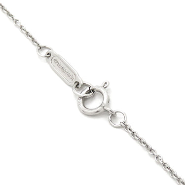 ティファニー Tiffany & Co センチメンタル ハート ドット 3Pダイヤモンド ペンダント ホワイトゴールド K18WG ダイヤモンド ネックレス K18WG ホワイトゴールド