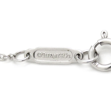 ティファニー Tiffany & Co センチメンタル ハート ドット 3Pダイヤモンド ペンダント ホワイトゴールド K18WG ダイヤモンド ネックレス K18WG ホワイトゴールド