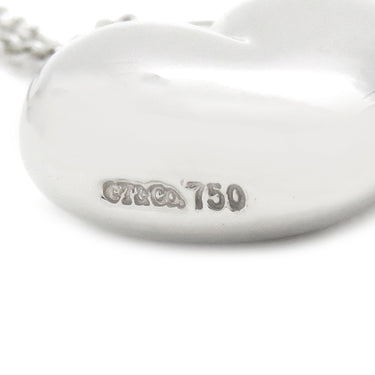 ティファニー Tiffany & Co センチメンタル ハート ドット 3Pダイヤモンド ペンダント ホワイトゴールド K18WG ダイヤモンド ネックレス K18WG ホワイトゴールド