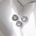 ティファニー Tiffany & Co センチメンタル ハート ドット 3Pダイヤモンド ペンダント ホワイトゴールド K18WG ダイヤモンド ネックレス K18WG ホワイトゴールド