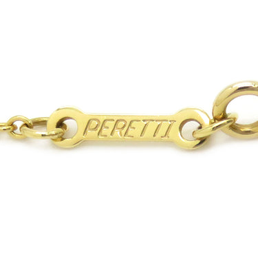 ティファニー Tiffany & Co ドッツクロス ダイヤ イエローゴールド K18YG ネックレス エルサ ペレッティ