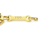 ティファニー Tiffany & Co ドッツクロス ダイヤ イエローゴールド K18YG ネックレス エルサ ペレッティ