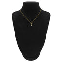 ティファニー Tiffany & Co ドッツクロス ダイヤ イエローゴールド K18YG ネックレス エルサ ペレッティ