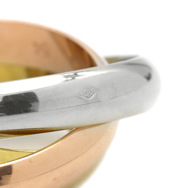 カルティエ Cartier トリニティ ホワイトゴールドXイエローゴールドXピンクゴールド K18WG K18YG K18PG #54(JP14) リング 指輪 3連 3カラー 13.5号