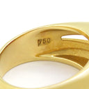 ティファニー Tiffany & Co 色石リング イエローゴールド K18YG リング 指輪 ピンク 9号