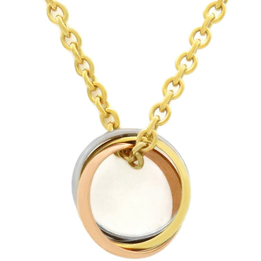 カルティエ Cartier ベビートリニティ B7006600 イエローゴールド×ホワイトゴールド×ピンクゴールド K18YG K18WG K18PG ネックレス 18金 18K スリーカラー