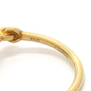 カルティエ Cartier ヒンドゥリング イエローゴールド K18YG ダイヤモンド #49(JP9) リング 指輪 750 18K 8.5号