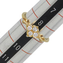 カルティエ Cartier ヒンドゥリング イエローゴールド K18YG ダイヤモンド #49(JP9) リング 指輪 750 18K 8.5号