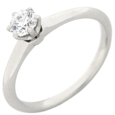 ティファニー Tiffany & Co ソリティア ダイヤリング プラチナシルバー Pt950 ダイヤモンド リング 指輪 T＆Co. 一粒 1P 10号