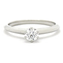 ティファニー Tiffany & Co ソリティア ダイヤリング プラチナシルバー Pt950 ダイヤモンド リング 指輪 T＆Co. 一粒 1P 10号