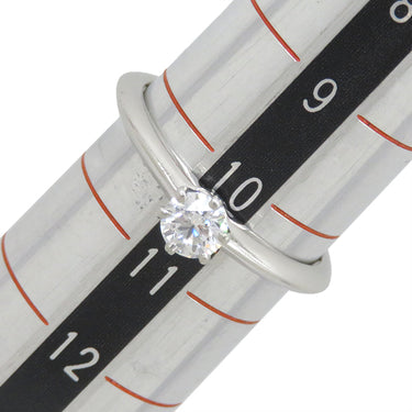 ティファニー Tiffany & Co ソリティア ダイヤリング プラチナシルバー Pt950 ダイヤモンド リング 指輪 T＆Co. 一粒 1P 10号