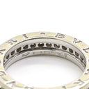 ブルガリ BVLGARI ビーゼロワン B-zero1 ダイヤリング ホワイトゴールド K18WG #52(JP12) リング 指輪 750WG 18金 12号