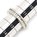 ブルガリ BVLGARI ビーゼロワン B-zero1 ダイヤリング ホワイトゴールド K18WG #52(JP12) リング 指輪 750WG 18金 12号