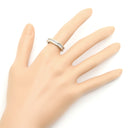 ブルガリ BVLGARI ビーゼロワン B-zero1 ダイヤリング ホワイトゴールド K18WG #52(JP12) リング 指輪 750WG 18金 12号