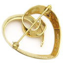 ティファニー Tiffany & Co オープンハート イエローゴールド K18YG ブローチ 750YG