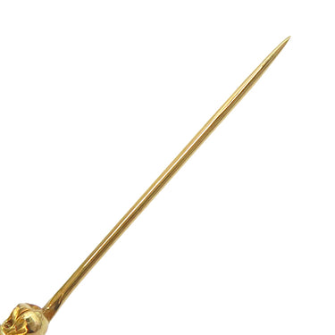 ティファニー Tiffany & Co オープンハート イエローゴールド K18YG ブローチ 750YG