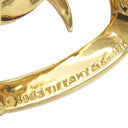 ティファニー Tiffany & Co オープンハート イエローゴールド K18YG ブローチ 750YG