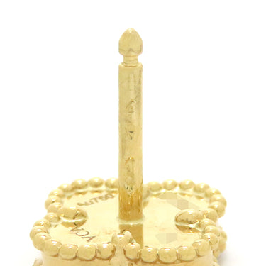 ヴァンクリーフアーペル Van Cleef & Arpels スウィート アルハンブラ VCARA44800 パールホワイトXイエローゴールド K18YG マザーオブパール ピアス 750YG 18K