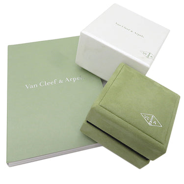 ヴァンクリーフアーペル Van Cleef & Arpels スウィート アルハンブラ VCARA44800 パールホワイトXイエローゴールド K18YG マザーオブパール ピアス 750YG 18K