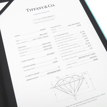ティファニー Tiffany & Co ハーモニー ハーフエタニティ ダイヤリング プラチナシルバー Pt950 ダイヤモンド リング 指輪 T＆Co. 一粒 1P 5.5号