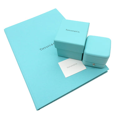 ティファニー Tiffany & Co ハーモニー ハーフエタニティ ダイヤリング プラチナシルバー Pt950 ダイヤモンド リング 指輪 T＆Co. 一粒 1P 5.5号