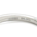 ティファニー Tiffany & Co ハーモニー ハーフエタニティ ダイヤリング プラチナシルバー Pt950 ダイヤモンド リング 指輪 T＆Co. 一粒 1P 5.5号