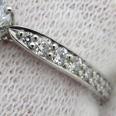 ティファニー Tiffany & Co ハーモニー ハーフエタニティ ダイヤリング プラチナシルバー Pt950 ダイヤモンド リング 指輪 T＆Co. 一粒 1P 5.5号