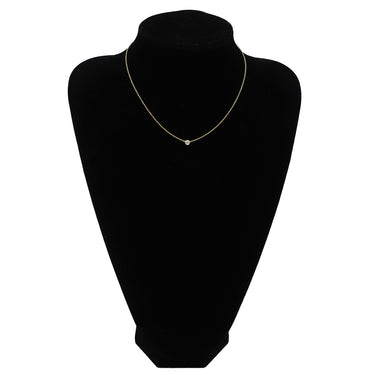 ティファニー Tiffany & Co バイザヤード シングルダイヤモンド ペンダント イエローゴールド K18YG ダイヤモンド ネックレス Au750 T&Co. 1石 エルサペレッティ