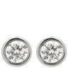ティファニー Tiffany & Co バイザヤード プラチナシルバー Pt950 ダイヤモンド ピアス T＆Co. エルサ ペレッティ1P ダイヤ