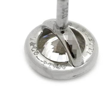 ティファニー Tiffany & Co バイザヤード プラチナシルバー Pt950 ダイヤモンド ピアス T＆Co. エルサ ペレッティ1P ダイヤ