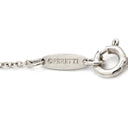 ティファニー Tiffany & Co ダブルオープンハート エクストラミニ 60991561 シルバー×イエローゴールド K18PG シルバー925 ネックレス T＆Co. AG925 18K PG ペレッティ