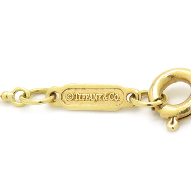 ティファニー Tiffany & Co クリソプレーズ ネックレス イエローゴールド K18YG クリソプレーズ ネックレス 750YG パロマピカソ グリーン