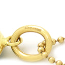 ティファニー Tiffany & Co クリソプレーズ ネックレス イエローゴールド K18YG クリソプレーズ ネックレス 750YG パロマピカソ グリーン