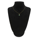 ティファニー Tiffany & Co クリソプレーズ ネックレス イエローゴールド K18YG クリソプレーズ ネックレス 750YG パロマピカソ グリーン