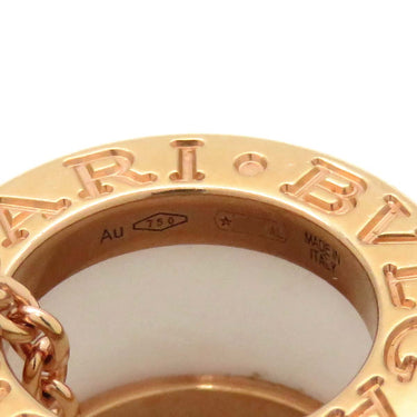 ブルガリ BVLGARI ビーゼロワン ネックレス 346082 ピンクゴールドXホワイト K18PG セラミック ネックレス B-zero1 ペンダント 18K 750PG 白
