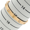 カルティエ Cartier LOVE ラブブレス ハーフダイヤ 4Pダイヤ B6069916 ピンクゴールド K18PG ダイヤモンド #16 ブレスレット 750PG RG 18K 18金