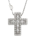 ダミアーニ DAMIANI ベルエポック M 20073470 ホワイトゴールド K18WG ダイヤモンド ネックレス 750 18金 WG クロス 十字架