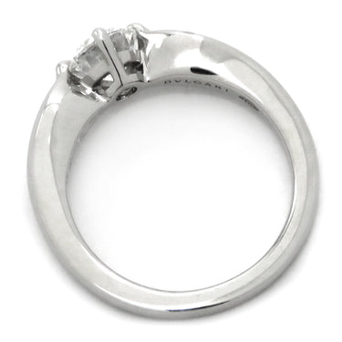 ブルガリ BVLGARI デディカータ ア ヴェネチア リング 343723 プラチナシルバー Pt950 ダイヤモンド リング 指輪 トルチェッロ 1粒 1P 9号