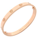 カルティエ Cartier LOVE ラブブレス B6067416 ピンクゴールド K18PG #16 ブレスレット 750 18K 18金 バングル