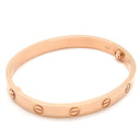 カルティエ Cartier LOVE ラブブレス B6067416 ピンクゴールド K18PG #16 ブレスレット 750 18K 18金 バングル