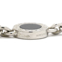 ブルガリ BVLGARI ブルガリブルガリ オニキス3P ブラックXホワイトゴールド K18WG オニキス ネックレス 18K 750 18金