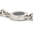 ブルガリ BVLGARI ブルガリブルガリ オニキス3P ブラックXホワイトゴールド K18WG オニキス ネックレス 18K 750 18金