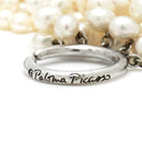 ティファニー Tiffany & Co トルセード パール ホワイト シルバー925 パール ネックレス パロマ・ピカソ SV925 淡水パール 8連