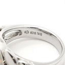 TASAKI TASAKI マベパールリング ホワイトゴールド K18WG パール ダイヤモンド リング 指輪 ホワイトゴールド 真珠 2Pダイヤ 10号