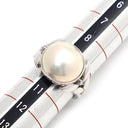 TASAKI TASAKI マベパールリング ホワイトゴールド K18WG パール ダイヤモンド リング 指輪 ホワイトゴールド 真珠 2Pダイヤ 10号