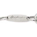 ティファニー Tiffany & Co オープンハート パヴェダイヤ プラチナシルバー Pt950 ダイヤモンド ネックレス エルサペレッティ 18K T&Co.