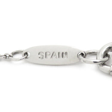 ティファニー Tiffany & Co オープンハート パヴェダイヤ プラチナシルバー Pt950 ダイヤモンド ネックレス エルサペレッティ 18K T&Co.