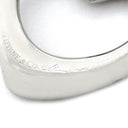 ティファニー Tiffany & Co オープンハート パヴェダイヤ プラチナシルバー Pt950 ダイヤモンド ネックレス エルサペレッティ 18K T&Co.